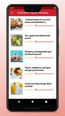 Australian Food Recipes App android App screenshot 6