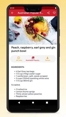 Australian Food Recipes App android App screenshot 7